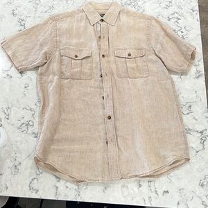 Orvis Linen Shirt - Mens Medium
